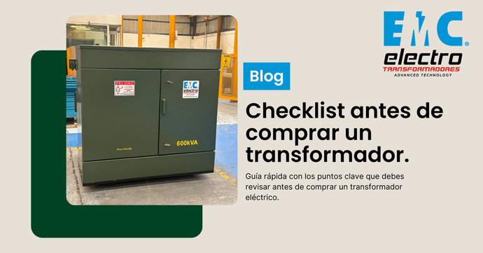 Checklist antes de comprar un transformador